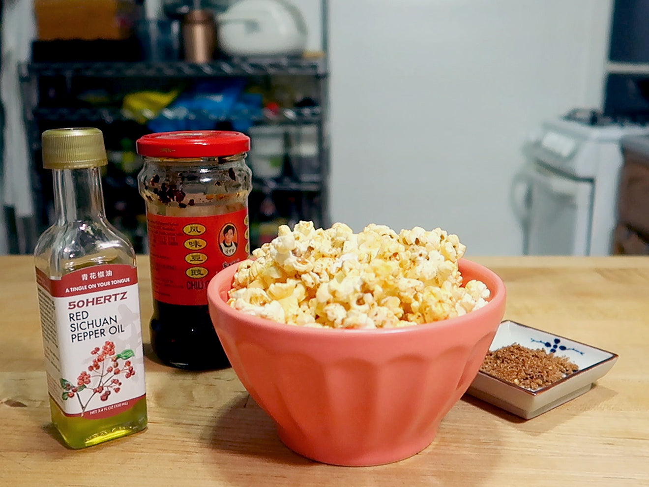 Savory, Spicy and Tingly Pepcorns! (feat. 50Hertz Red Sichuan Pepper O – 50Hertz Tingly Foods