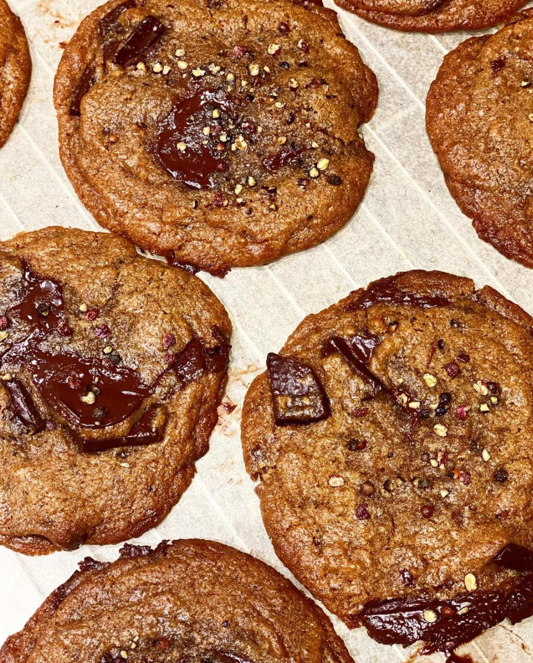 Tingly Sichuan pepper Adobo Chocolate Chip Cookies – 50Hertz Tingly Foods