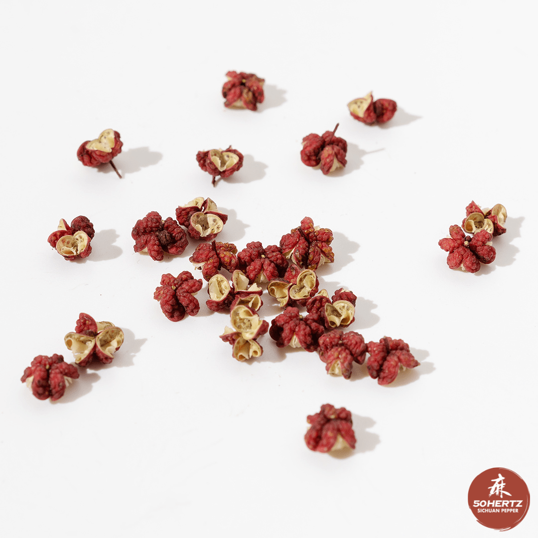 Dried Red Sichuan Pepper (1.5 oz) 50Hertz Tingly Foods