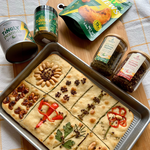 Tingly Mahjong Bread Art