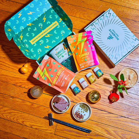 Unwrap the Tingle: 50Hertz Holiday Gift Box + 5 Festive Sichuan-Pepper Recipes to Make With It