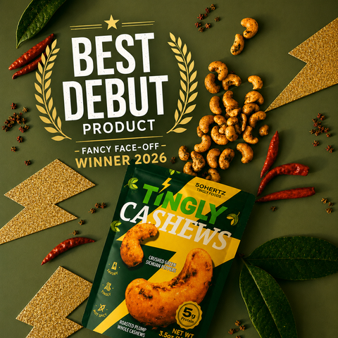 50Hertz Tingly Foods Wins $10,000 Grand Prize at the Summer Fancy Food Show's Fancy Face-Off Competition