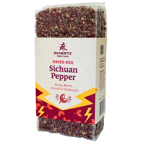 50Hertz Sichuan Pepper Dried Red Sichuan Pepper (0.1oz | 1.5oz | 1lb)