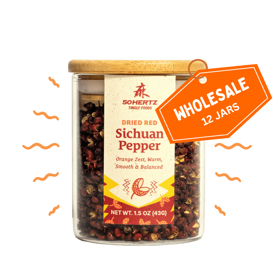 Dried Sichuan Pepper – 50Hertz Tingly Foods