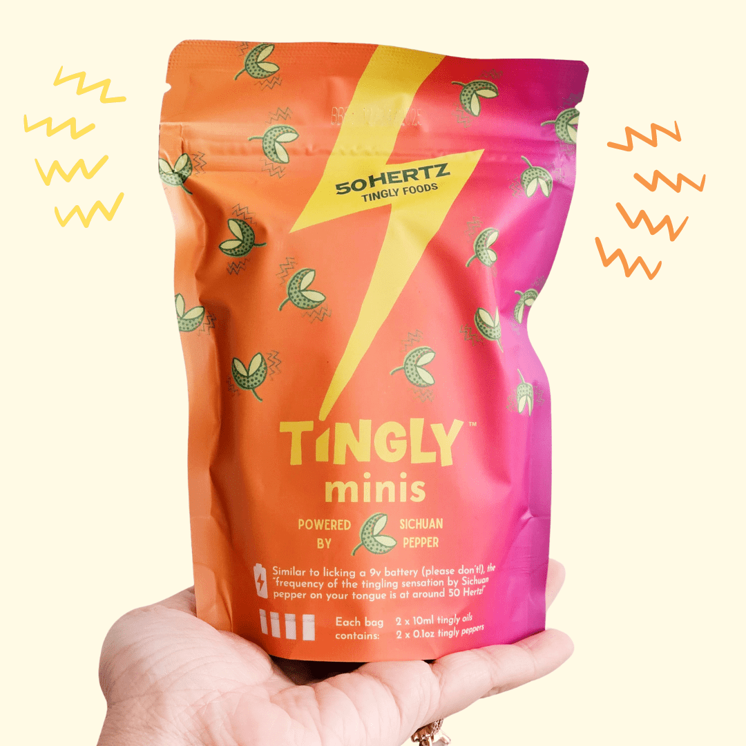 Ringly Tingly Tingly Hot Garlic Peanut Dipping Sauce – 50Hertz Tingly Foods