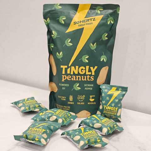 50Hertz Tingly Foods Tingly Sichuan Pepper Peanuts (20g mini bag)