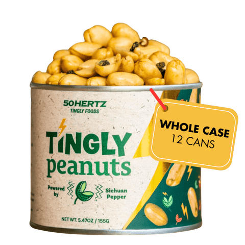 50Hertz Tingly Foods Tingly Sichuan Pepper Peanuts (5.5oz)